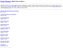 Tablet Screenshot of mathchat.org
